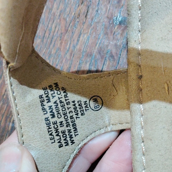 Michele M. Sandals size 8.5. 630GW5 - Picture 3 of 4